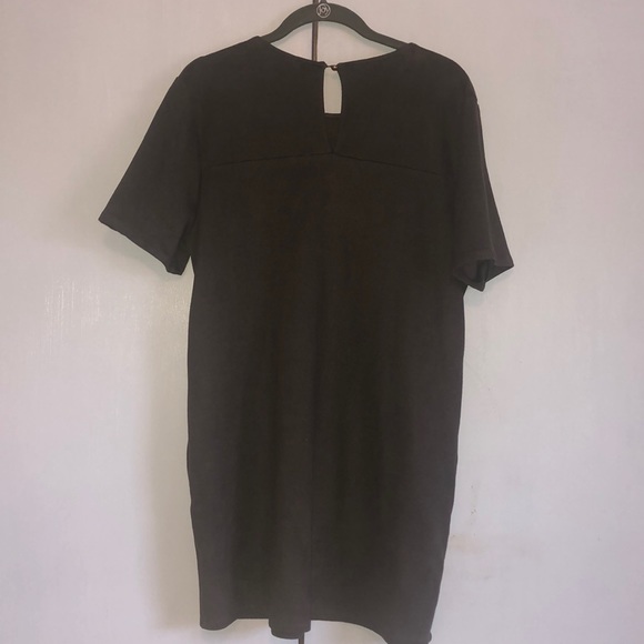 Brown Suede Dress - Picture 2 of 4